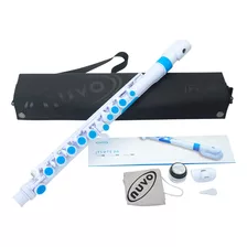 Nuvo Flauta, Blanco/azul (n220jfbl)
