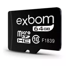 Cartão De Memória Exbom Stgd-tf64g 64gb