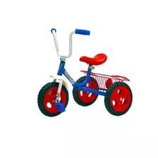 Triciclo Infantil Con Ruedas Macizas! El Mejor! (575) Azul