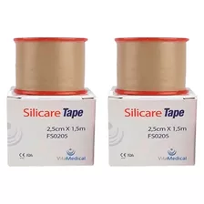 2x Fita De Silicone Adesiva Silicare Tape Rolo 2,5 X 1,5 Mts