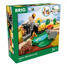 Brio World Safari Adventure Set - Juego De Tren De Juguete.