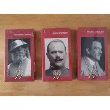 3 Videos Vhs Clío Presidentes México Siglo Xx Nuevos Obregon