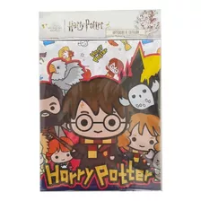 Mantel Plástico Para Cumpleaños Infantil Personajes Color Blanco Harry Potter