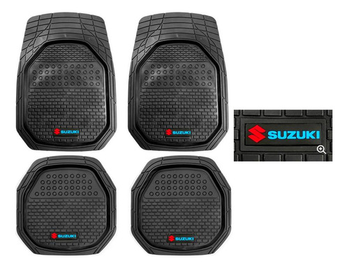 Tapetes Charola Color 3d Logo Suzuki Ignis 2021 A 2023 2024 Foto 8