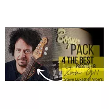 Zoom G11 Lz Bogner Pack Steve Lukather Style 4 Presets + Ir