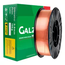 Eletrodo Para Solda Galzer Arame Solda Mig Er70s-6 0.8mm - 15kg - 0.8mm De Diâmetro 15kg