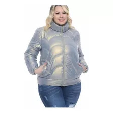 Jaqueta Puffer Bobojaco Feminina Plus Size G1 G2 G3 G4 Luxo