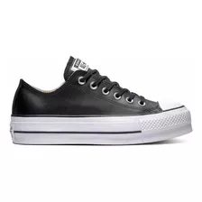 Tenis Converse Piel Con Plataforma