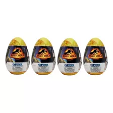 Jurassic World Captivz Pack X 4 Huevos Dinosaurio Sorpresa