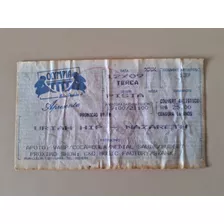 Ingresso Show Uriah Heep & Nazareth (olympia, 12/09/1995)