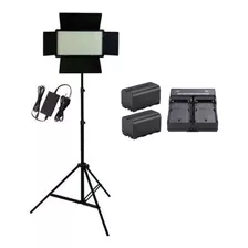 Kit Led Iluminador U600 Led Nagnahz Bateria Youtuber Nfe