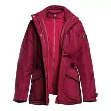 Campera 3 En 1 Northland Mujer Maggie Impermeable