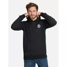 Poleron Wetsuit Logo Hoodie Negro Hombre Rip Curl