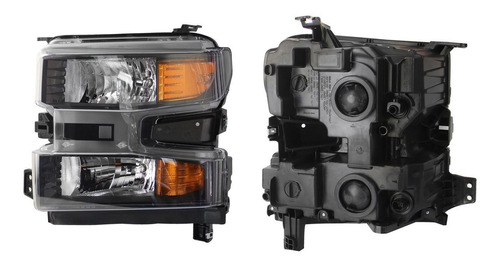 Par Faros Silverado 1500 2019 2020 Ms Foto 3