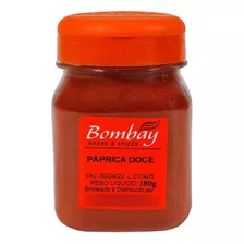 Páprica Doce 180g (mini Pet) Bombay Herbs & Spices