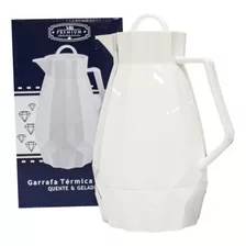 Garrafa Térmica Premium Anita Exclusivo Branca Luxo 1l