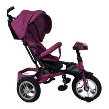 Triciclo De Aire Para Bebe Lujo Evolutivo Reclinable 3041-l