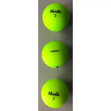 Bola De Golfe Taylormade Noodle Neon Verde Caixa 12 Unidades