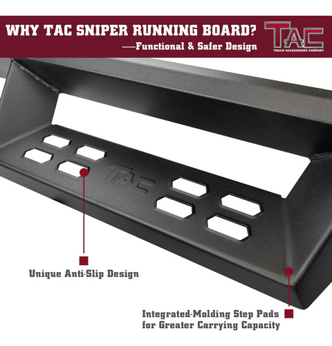 Tac - Estribos De Francotirador Compatibles Con Toyota Tacom Foto 6