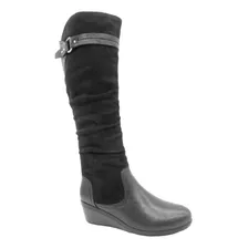 Bota Sintetico Negro 388-0100 Bonny Franco