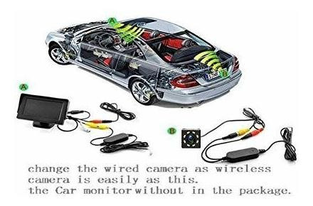 Cmara Retrovisora Inalmbrica Para Lexus Is300 Is200 Es300 Foto 5