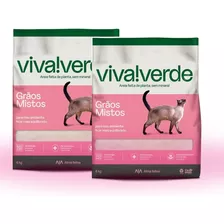 2 Areia Sanitária Viva Verde P/ Gatos Vida Descomplicada 4kg