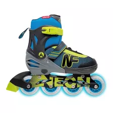 Patin Aul Neon Force En Linea Con Luz Apache 