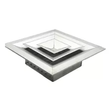 Difusor De Ar 3 Vias- Em Aluminio 32,5x32,5