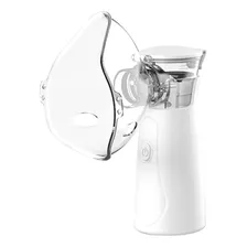 Handheld Nebulizer Nebulizador/ Inalador Portátil Sem Fio A Pilha Ou Cabo Usb Cor Branco