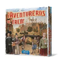 Juego De Mesa - ¡aventureros Al Tren! Amsterdam Aldea Juegos