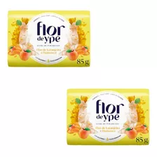 Kit 2 Sabonete Em Barra De Laranjeira 85g - Flor De Ypê