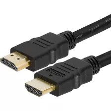 Cable Hdmi 1.8 Metros V1.4 Full Hd 4k Dorado Led Pc Monitor