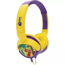 Fone De Ouvido Head Fone Infantil Kids Cor Amarelo Cor Da Luz N/a