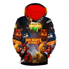 Mi Sudadera Five Nights At Freddys Bo Peluche Animatronicos 