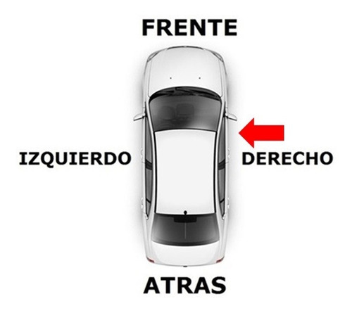 03-10 Ford Fiesta Chicote Cerradura Puerta Delantera Derecha Foto 4