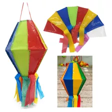 Kit 3 Balão De Festa Junina Grande 28cm Colorido Plástico