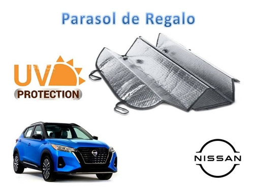 Gorra +sombra Parasol Cubresol Nissan Kicks 2021 A 2023 Foto 5