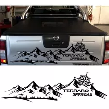 Stickers Nissan Terrano Portalón Montañas