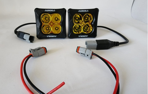 Faros Led Duallys Aurora 3 Pul 40w Golden mbar Pods (par) Foto 6