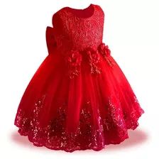 Vestido De Niña Fiesta Pajesita Elegante Cumpleaños Bautizo