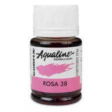 Tinta Aquarela Aqualine Corfix 37ml Cor Rosa - 38