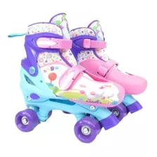 Patines Roller Fluffy Ajustables 19-21, 22-25 Infantiles