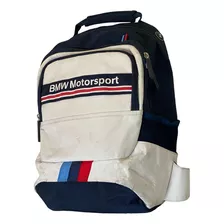 Mochila Bmw Motorsport Backpack Blue And White