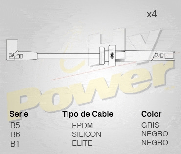 C Buja Epdm Para Mitsubishi Eclipse Gs 2.0 Turbo Dohc 4c 97 Foto 2