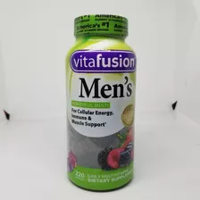 Venc Sept 2023 Multivitam Men's Vitafusion 220 Gomas