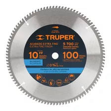 Sierra Circ Aluminio 100 D.10x5/8 Truper 18313