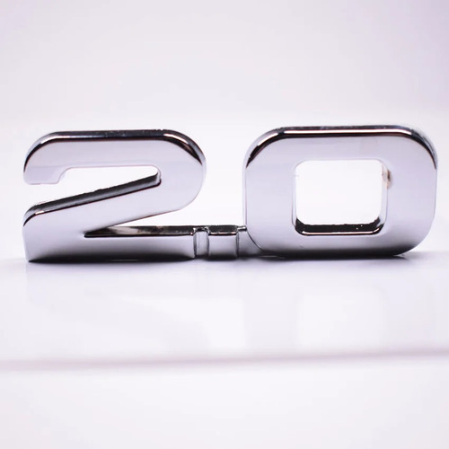 3d 2.0 2.0t Trunk Badge Sticker Para Para Bmw Audi Ford Foto 2