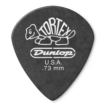 Kit 12 Palhetas Dunlop Tortex Pitchblack Jazz Iii 0.73m 482p Cor Cinza-escuro