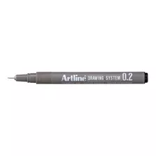 Artline - Lápiz Tiralínea Negro 0.2 Mm