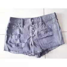 Short Hollister Mujer Jeans Nuevo Talle 29 M